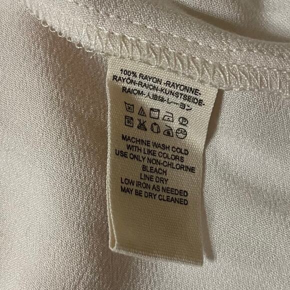 Free People Gemma Tunic Floral Mini Dress in Ivory/Multiple Size S - Picture 7 of 7